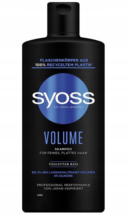 syoss volume collagen & lift szampon opinie