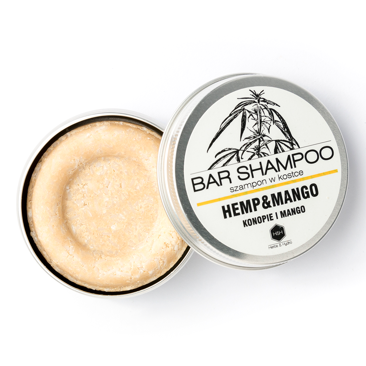 szampon w kostce hemp bar shampoo