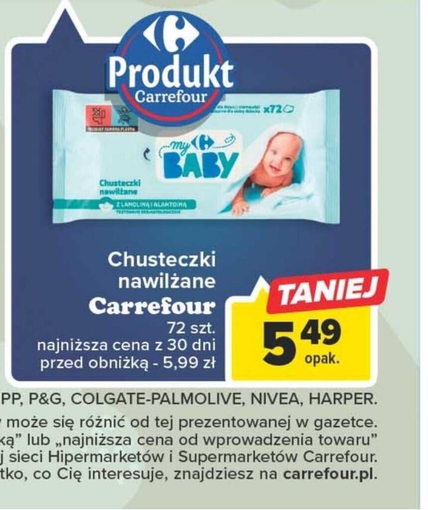 promocja chusteczki nawilżane