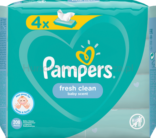 pampers chusteczki natural clean