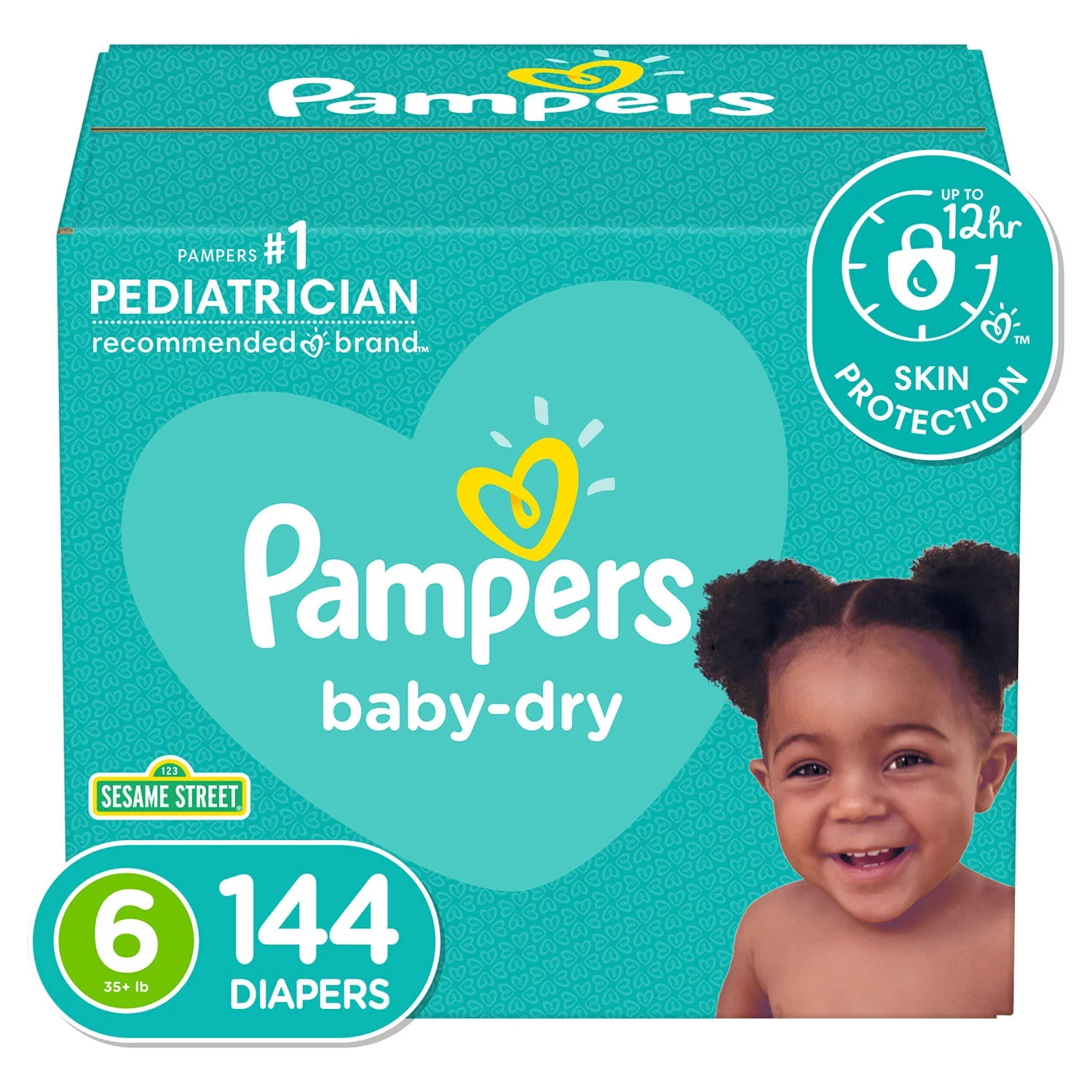 pampers new baby dry 1 144