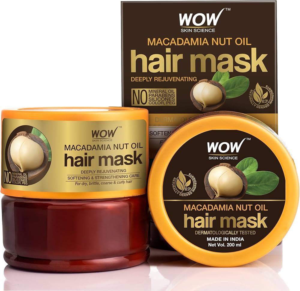 olejek do włosów macadamia mask