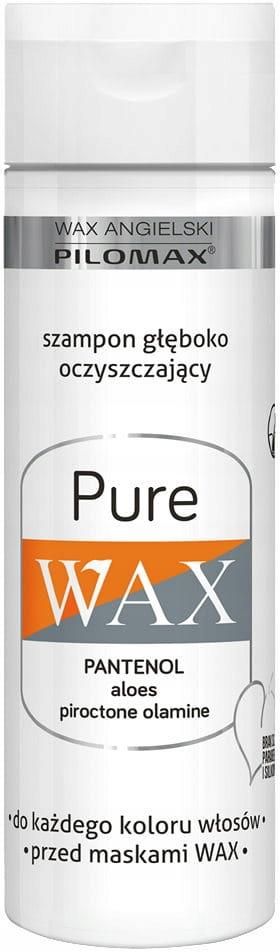 pure wax szampon głęboko oczyszczający