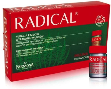 farmona radical odżywka do włosów 5 ml x 15 ampułek