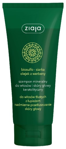 ziaja biosulfo szampon przeciwłupieżowy 300ml