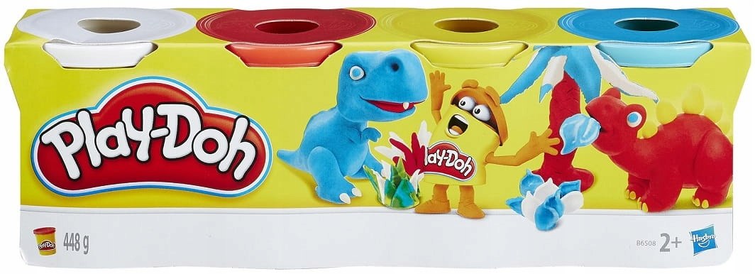 PlayDoh B5517 Zestaw plasteliny 4 szt.