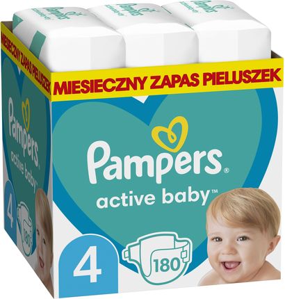 pieluchy pampers activ baby premium