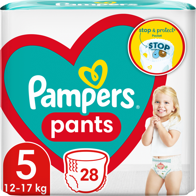 pampers 5 96 pants 28