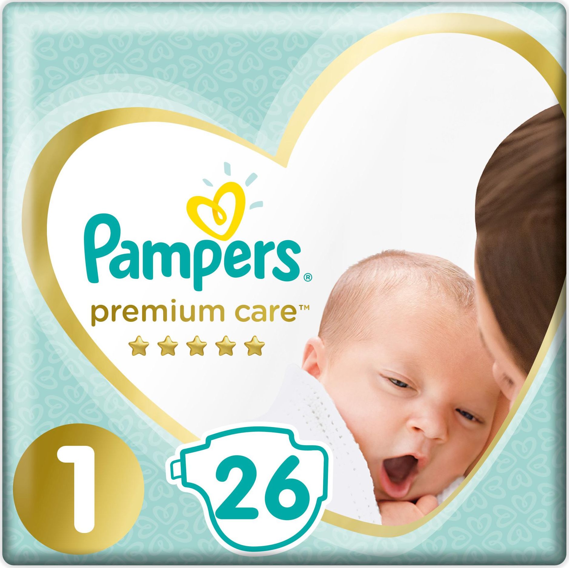 pampers premium care pieluchy 1 new baby 2-5 kg