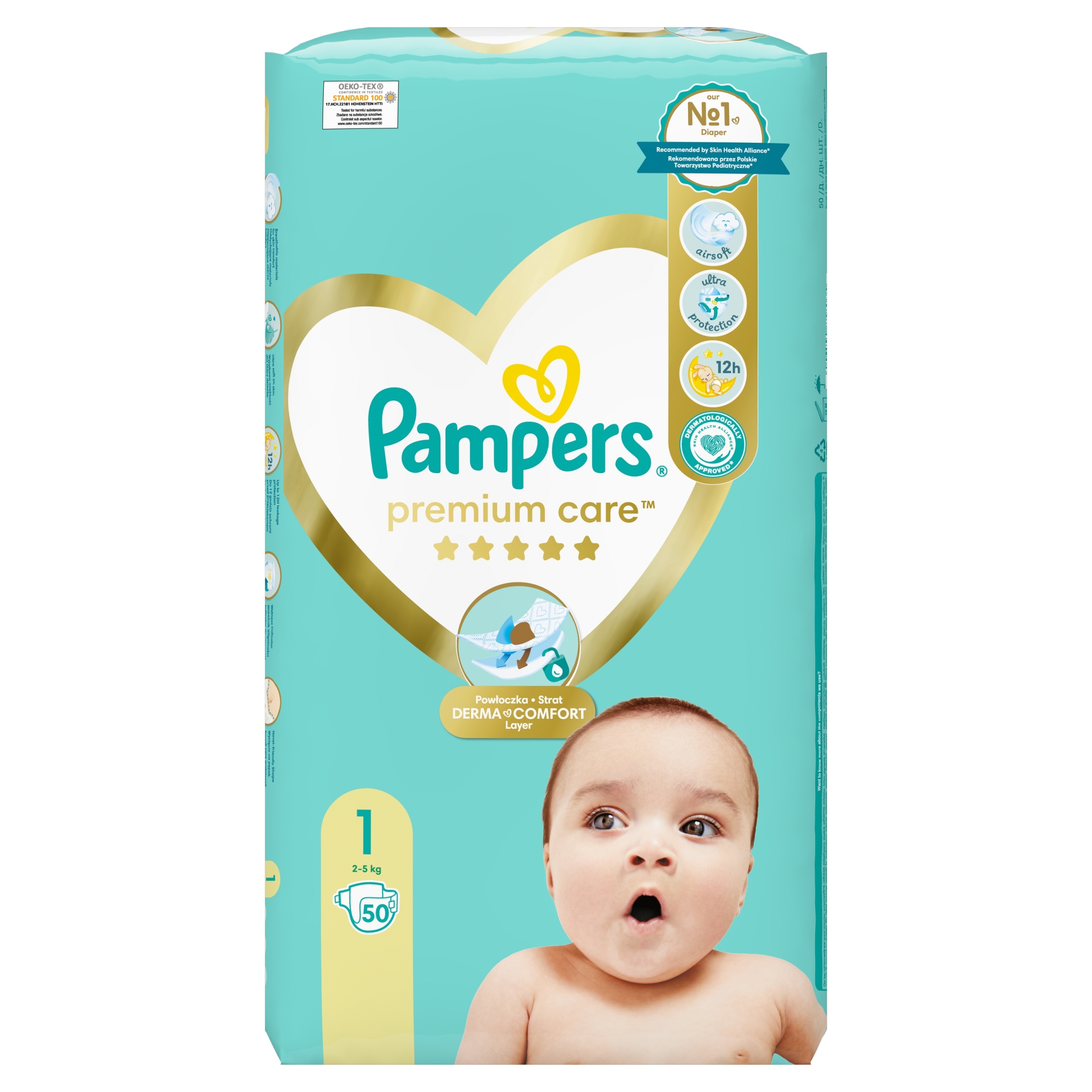 pampers premium care 1 duze pudla