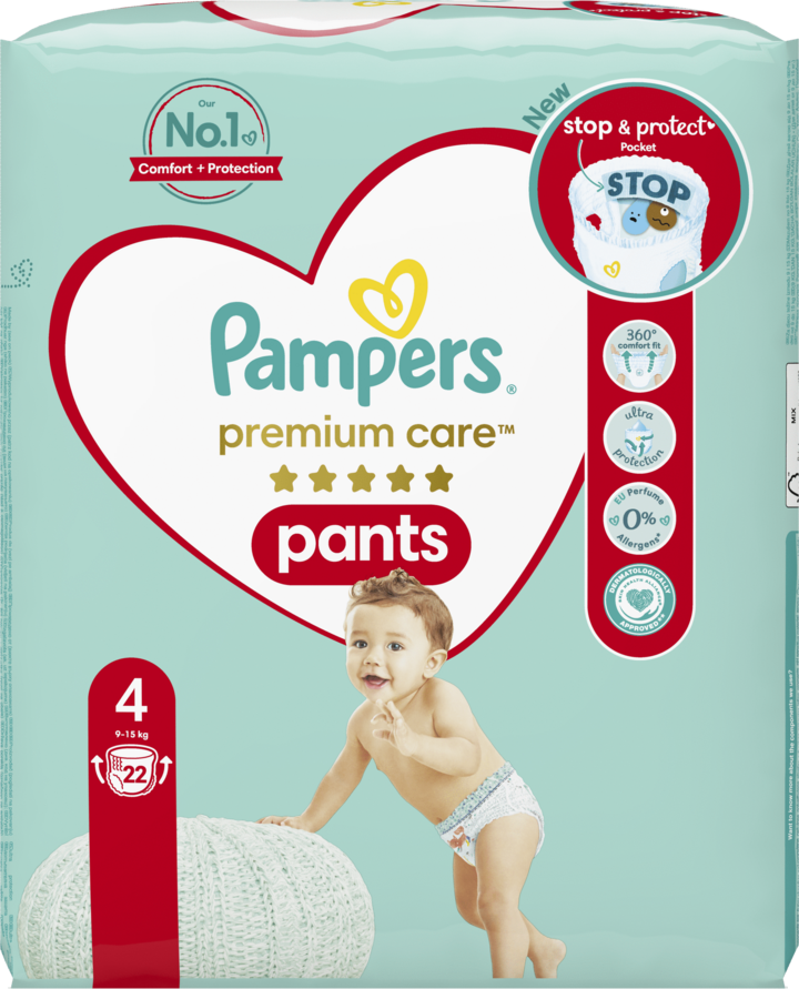 pieluchomajtki pampers 4 premium gold