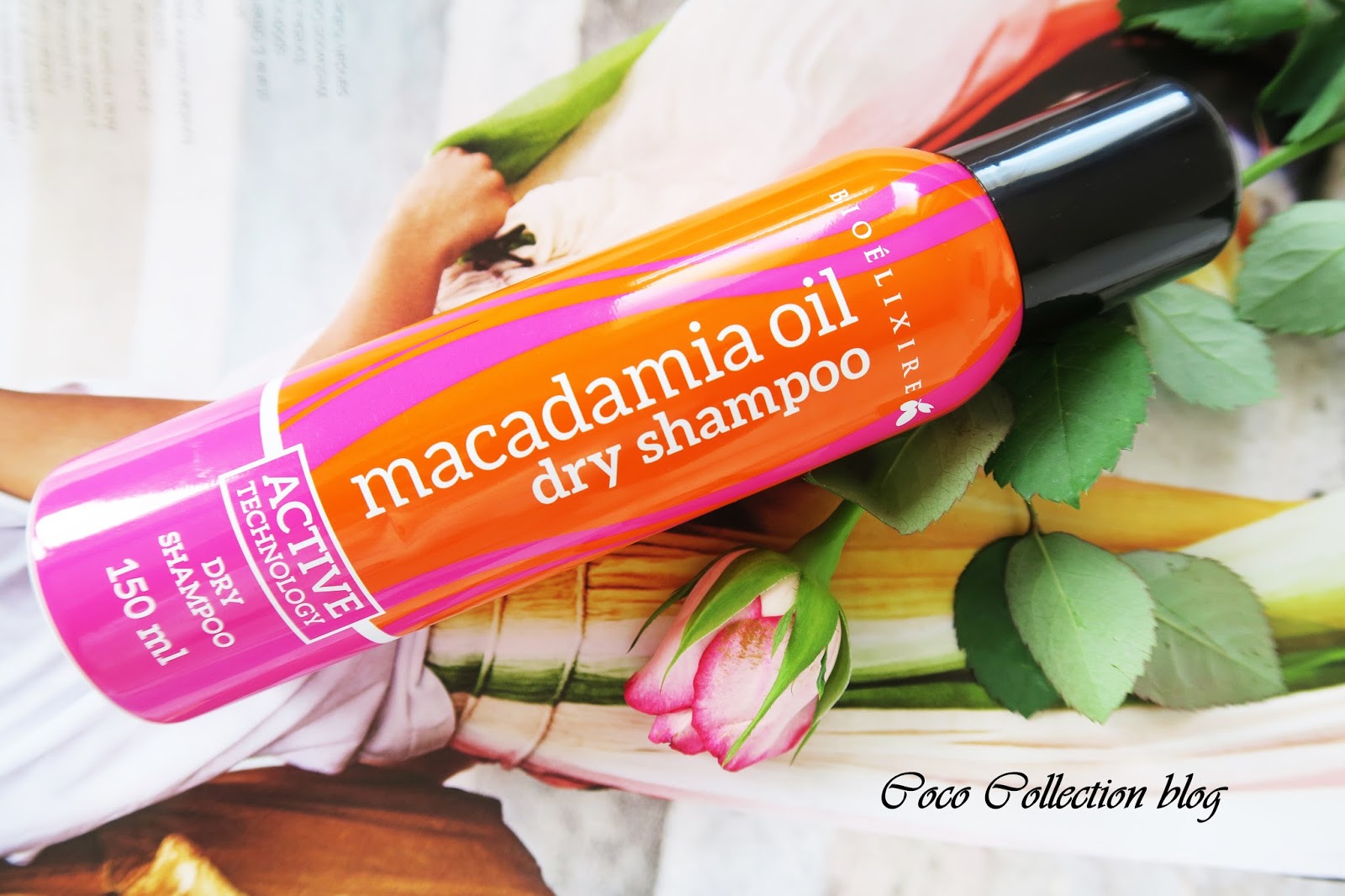 suchy szampon macadamia oil