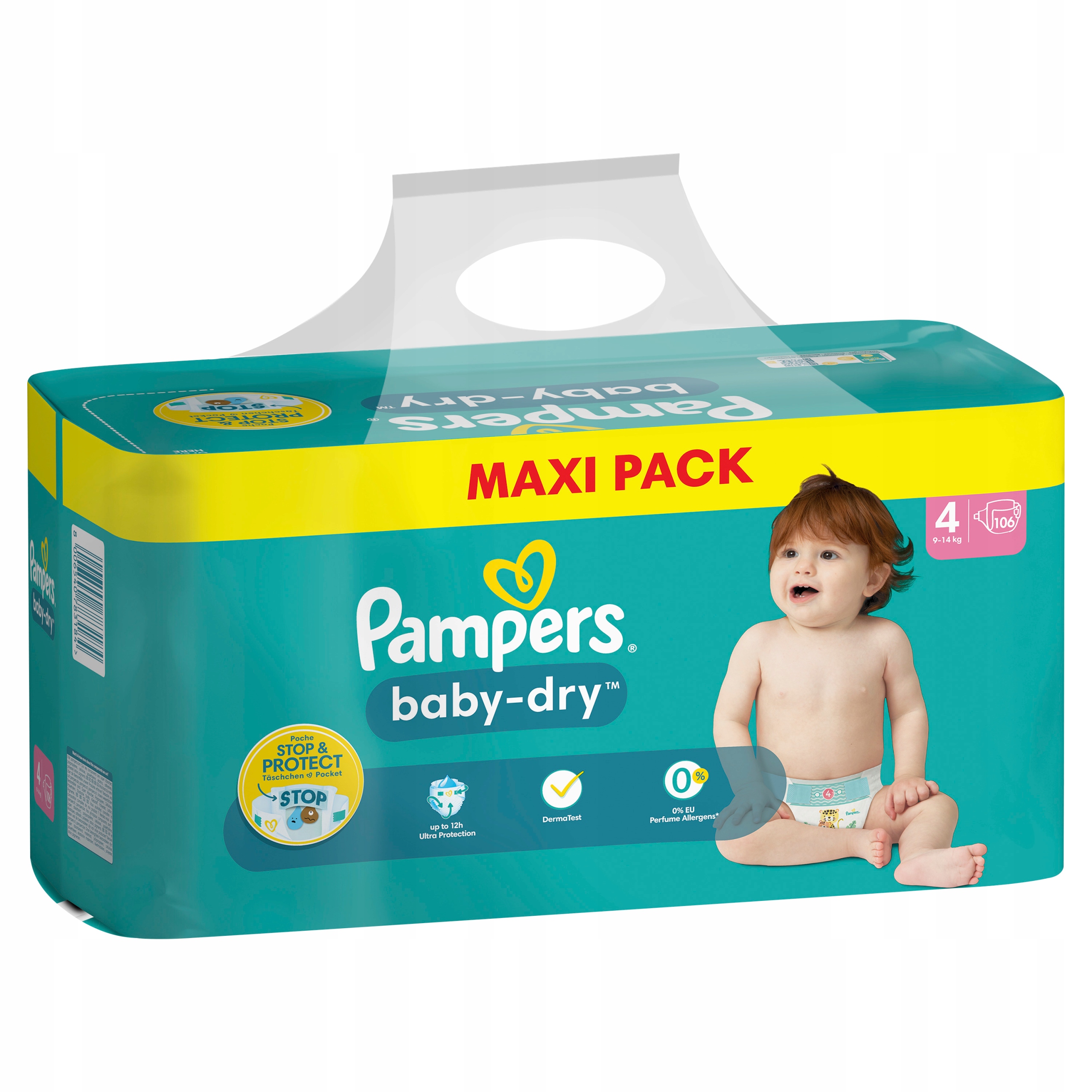 pampers active baby-dry pieluchy 4 maxi 8-14 kg