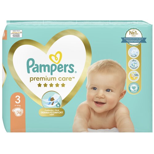 pieluchy pampers premium care 3