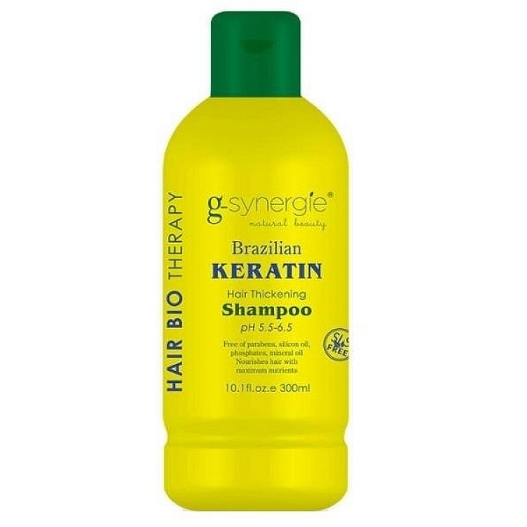 g-synergie keratin szampon do włosów farbowanych o