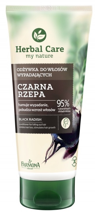 odżywka do włosów herbal care czarna rzepa