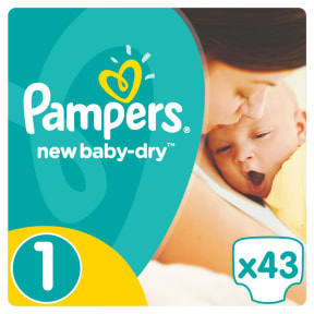 pampers new baby pieluchy rozmiar 1 mini