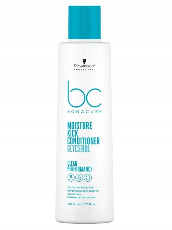 schwarzkopf bc moisture kick odżywka nawilżająca do włosów suchych 1000ml