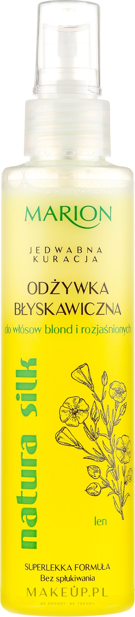 marion błyskawiczna odżywka do włosów blond