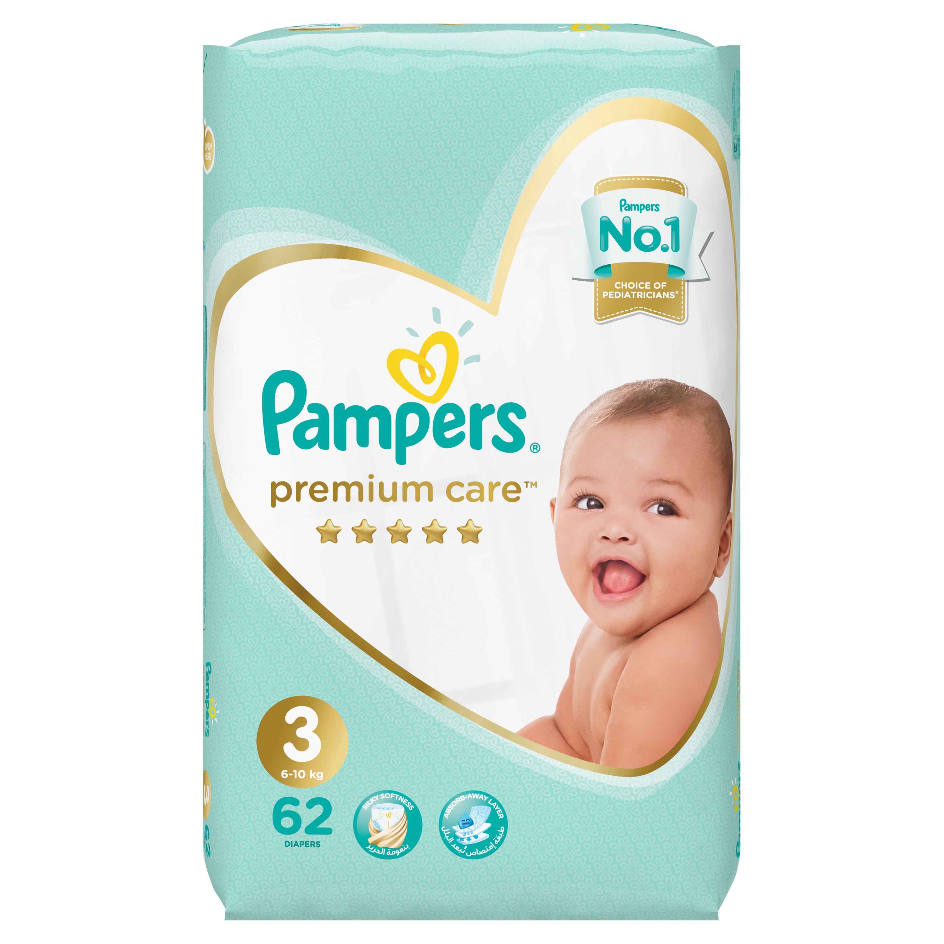 pampers premium care 2 mini 3-6kg 216 sztuk