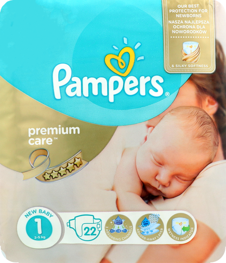 pampers premium care 1 22 szt rossmann