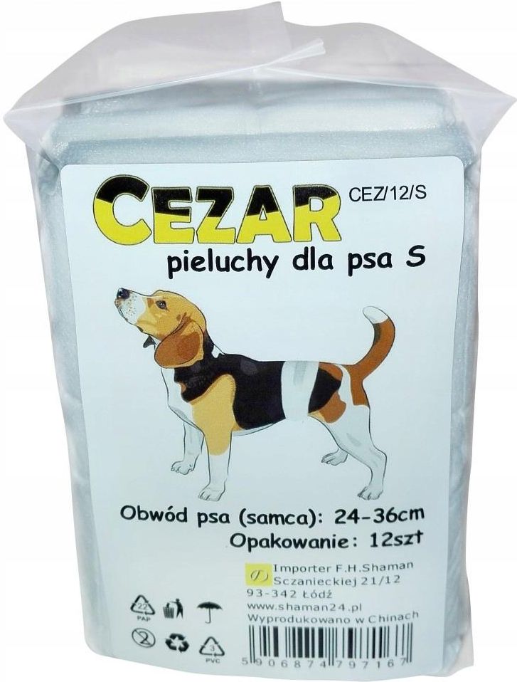 pieluchy dla psa samca łódź