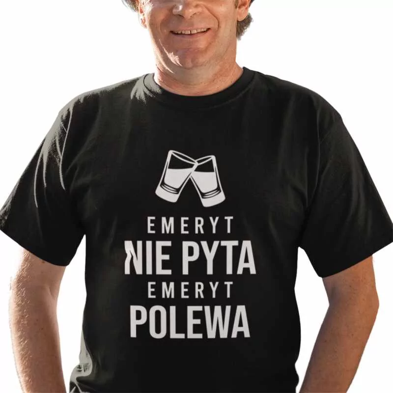 emeryt zdejmuje pieluchy