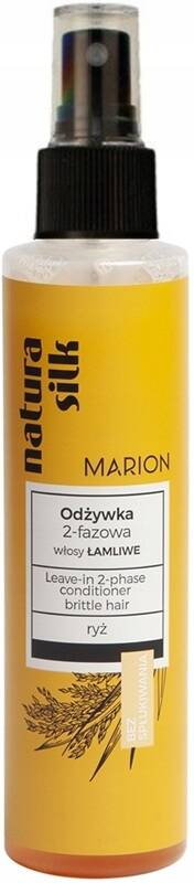 marion natura silk w błyskawiczna odżywka do włosów farbowanych 150ml