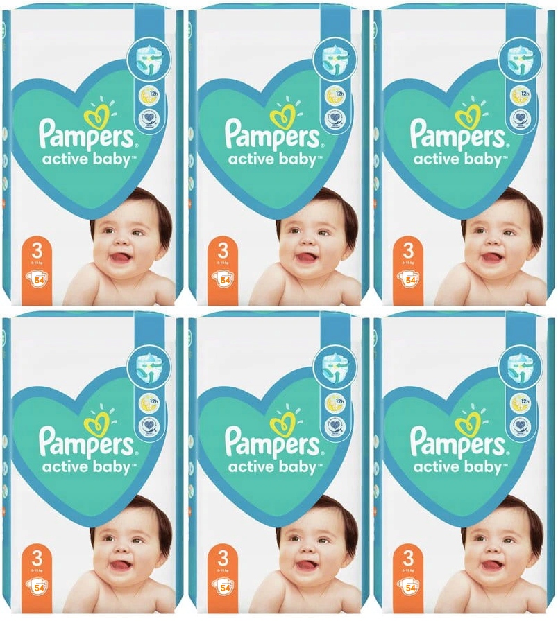 pieluchy pampers midi