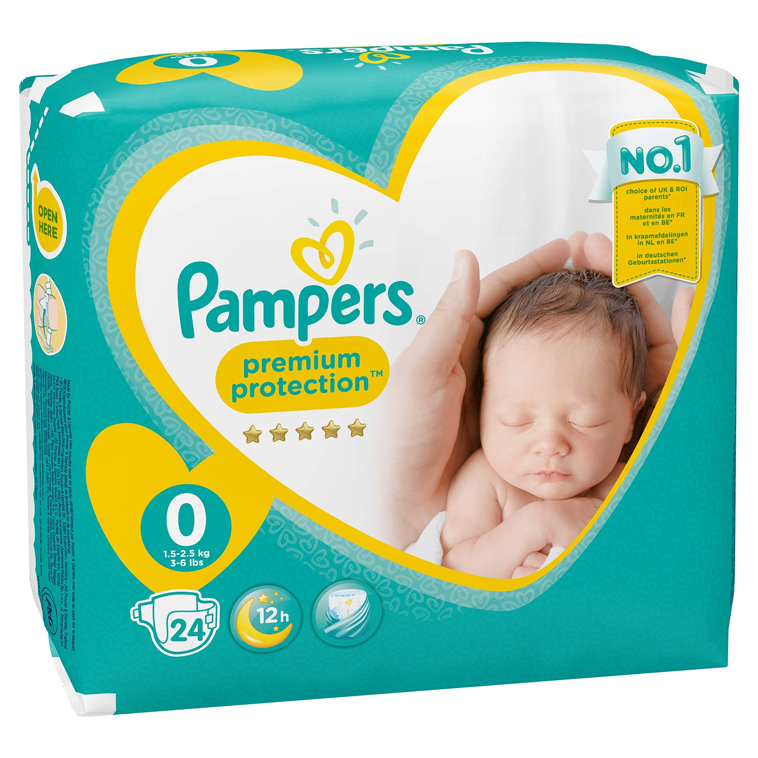 pampers 0 duze opakowanie