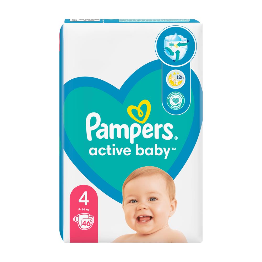 pieluchy pampers różowe i niebieskie