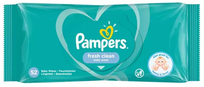 chusteczki pampers baby fresh clean