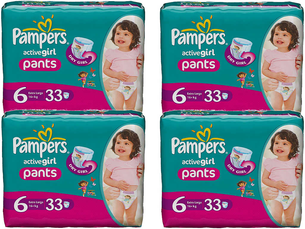 pampers active girl 6