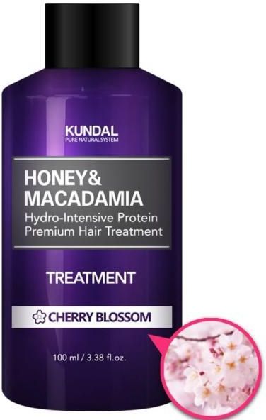 kundal odżywka do włosów kwiat wiśni honey&macadamia treatment cherry blossom