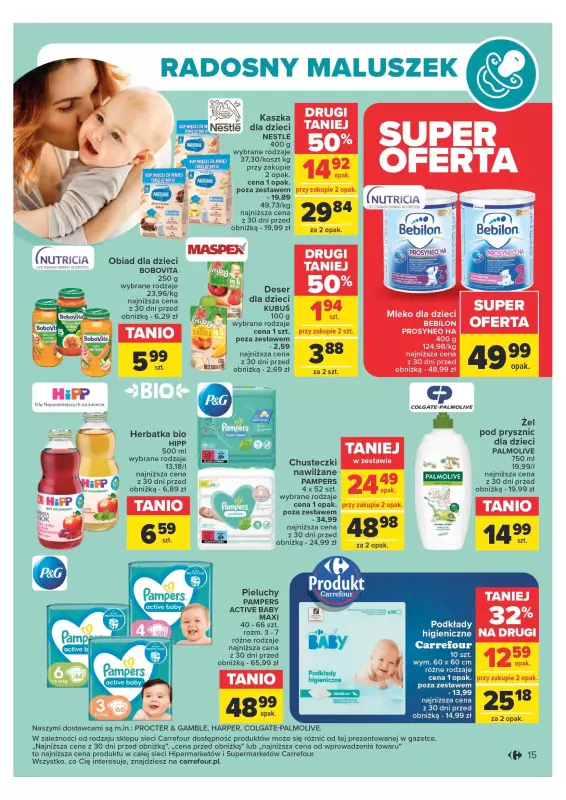 auchan gazetka promocja pieluchy