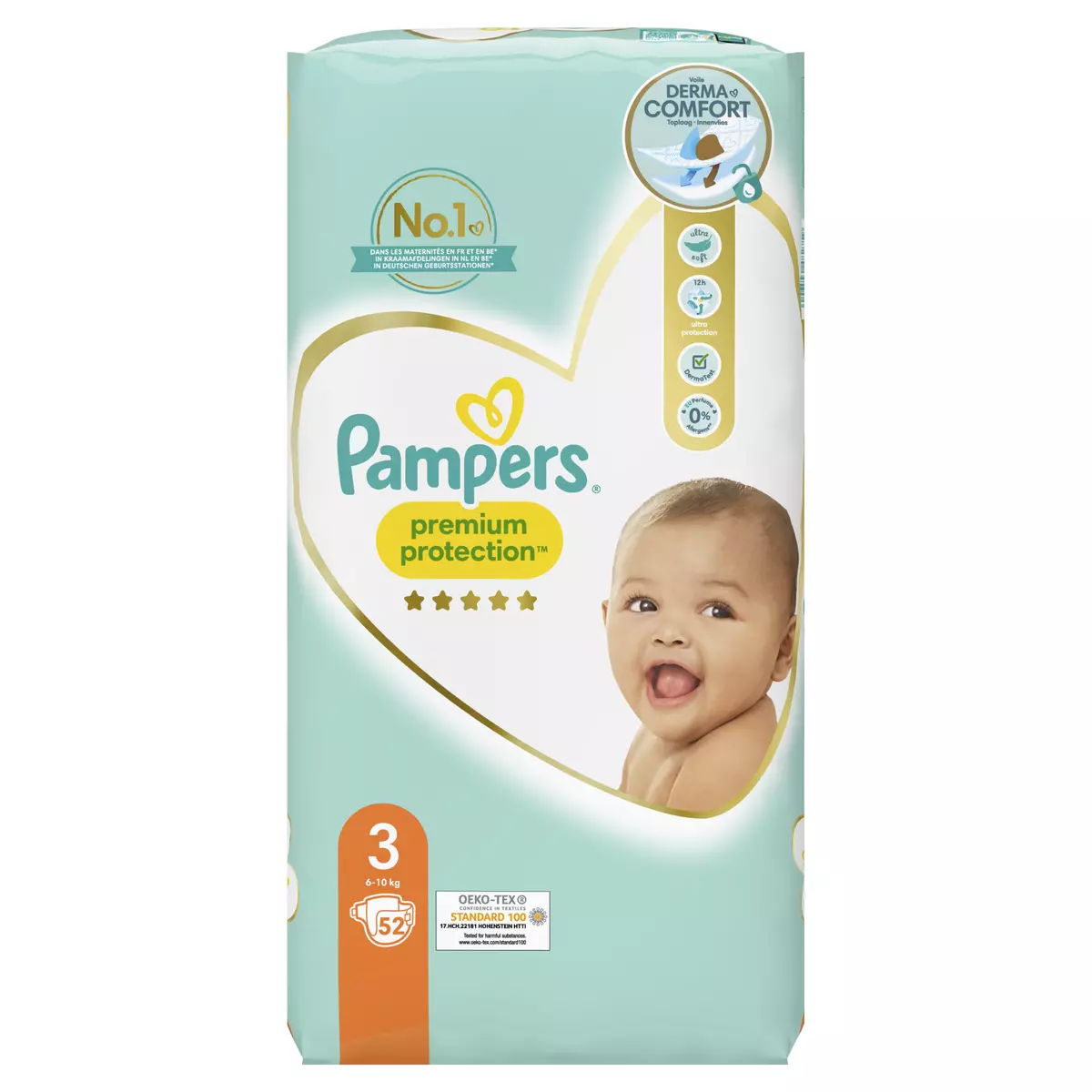 auchan pampers premium 3