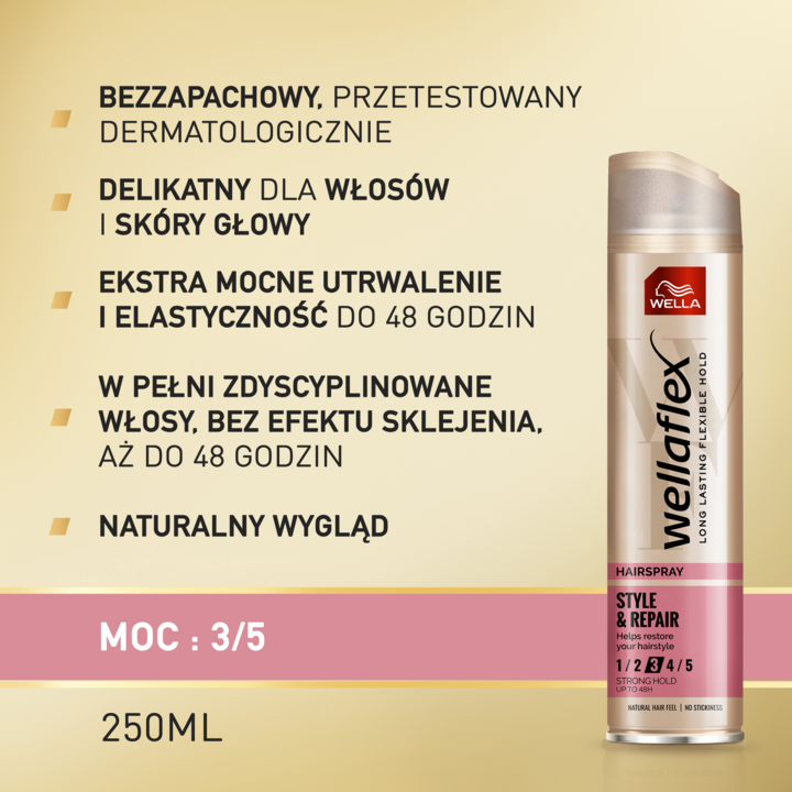 lakier do włosów wellaflex rossmann