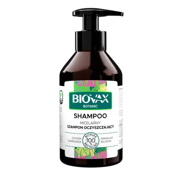 lbiotica biovax botanic szampon micelarny oczyszczający do włosów 200ml