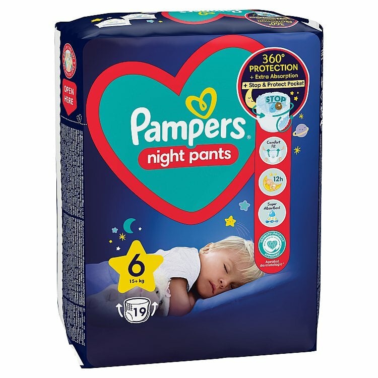 pampers na noc