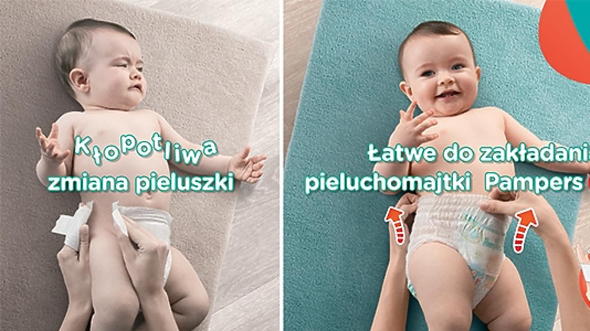 pieluchomajtki pampers przeciekają