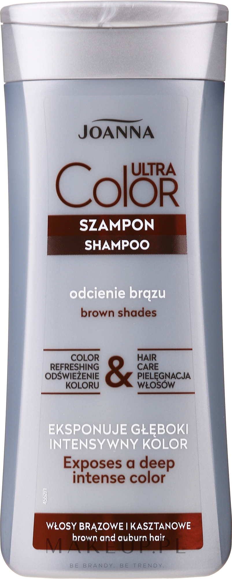 joanna ultra color system szampon brąz