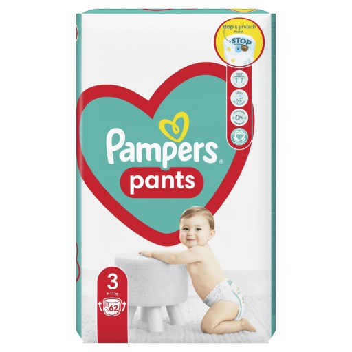 pampers majtki ze wskaznikiem