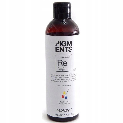 alfaparf pigments damaged regenerujący szampon do zniszczonych włosów 200 ml