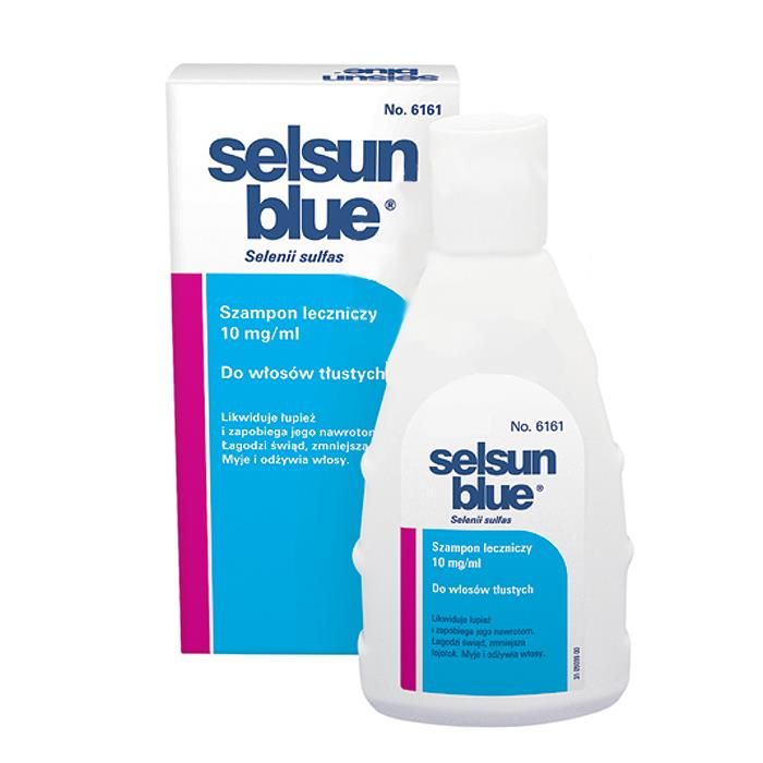 selsun blue włosy normalne szampon leczniczy 125 ml