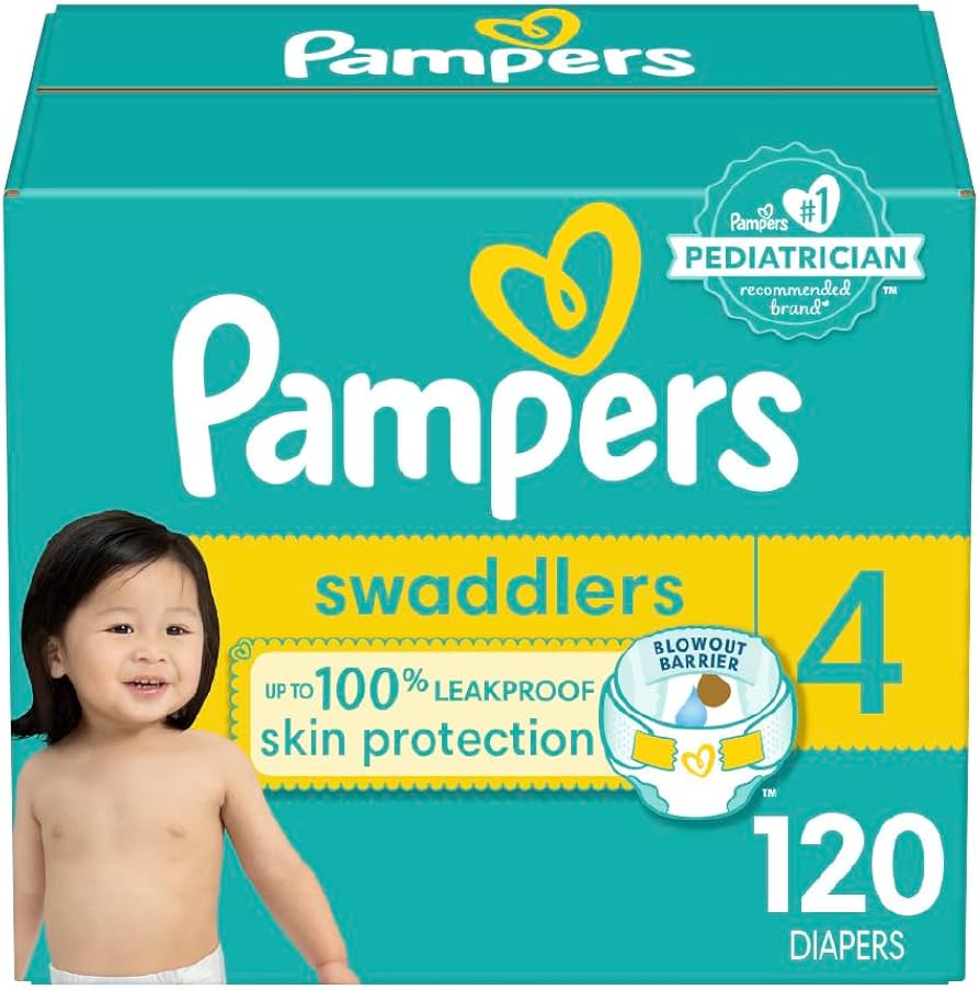 pampers avtice baby 4