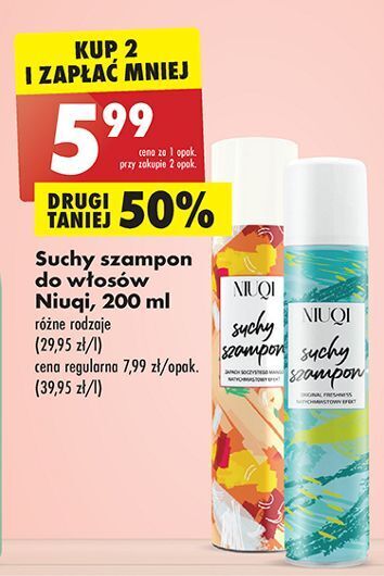 suchy szampon promocja