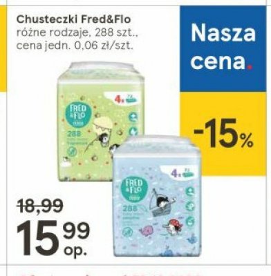 tesco chusteczki nawilżane fred flo