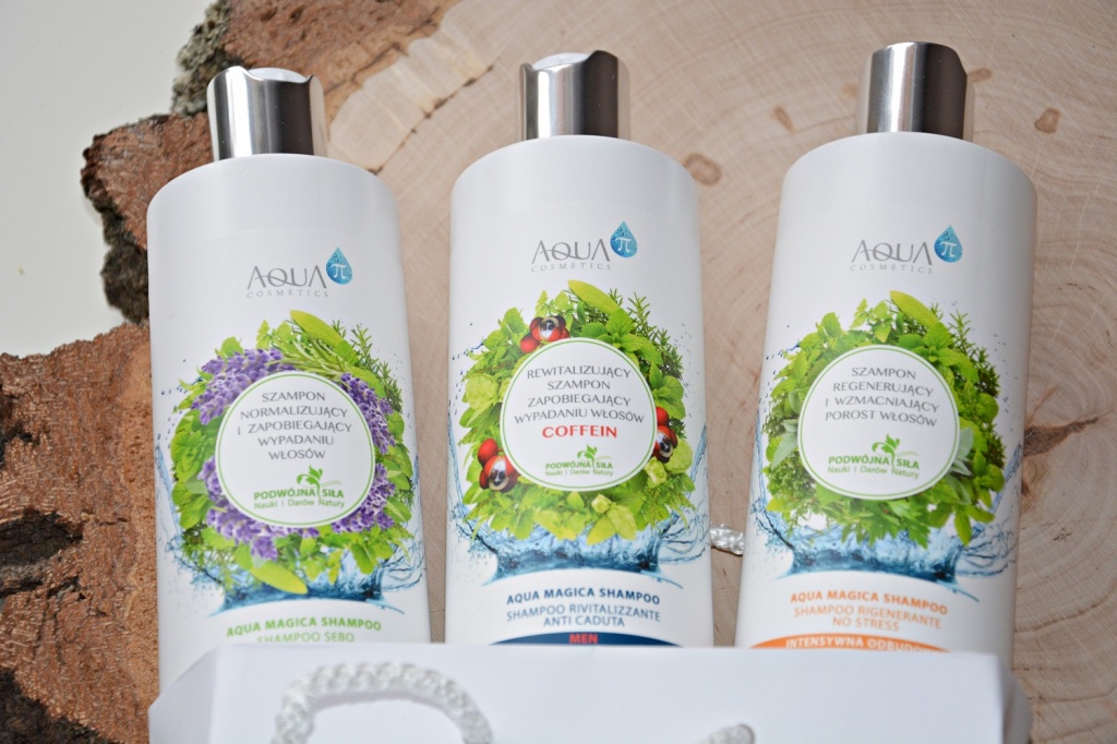 aqua cosmetics szampon regenerujący i wzmacniajacy porost włosów