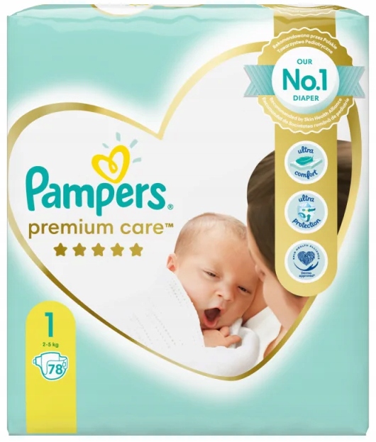 pampers premium care newborn allegro