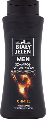 biały jeleń szampon przeciwłupieżowy